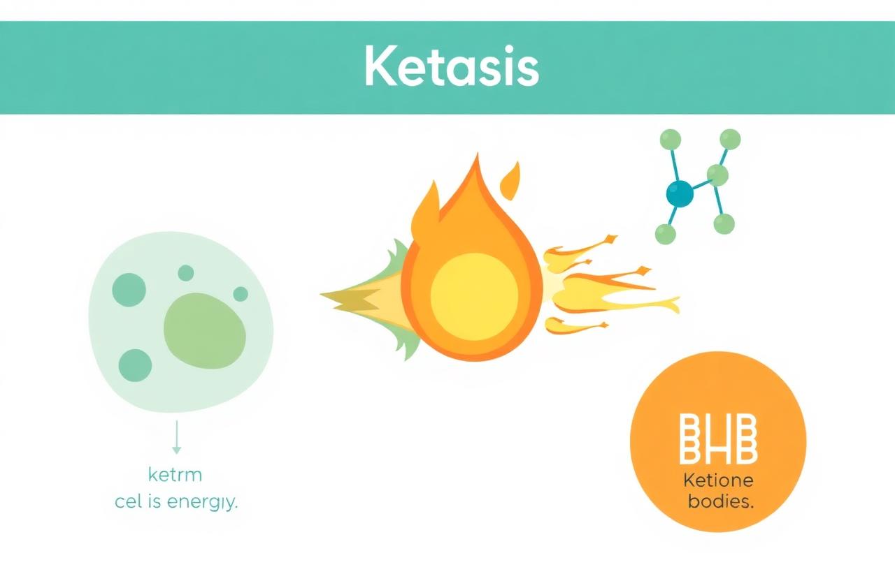 How ketosis works diagram